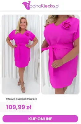 Modna Kiecka - gazetka promocyjna Moda plus size od środy 01.07  - strona 2