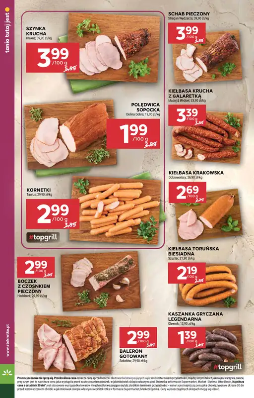 Stokrotka - gazetka promocyjna Gazetka Market od czwartku 02.07 do środy 08.07 - strona 8
