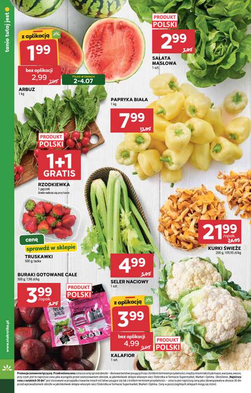 Stokrotka - gazetka promocyjna Gazetka Market od czwartku 02.07 do środy 08.07 - strona 10