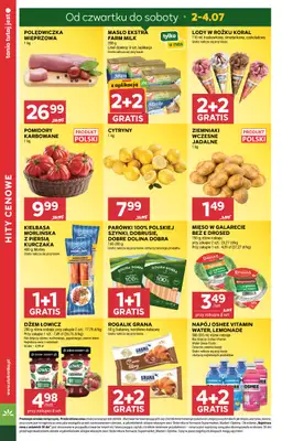 Stokrotka - gazetka promocyjna Gazetka Market od czwartku 02.07 do środy 08.07 - strona 4