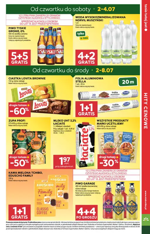 Stokrotka - gazetka promocyjna Gazetka Market od czwartku 02.07 do środy 08.07 - strona 5