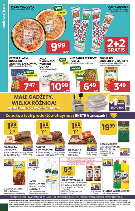 Stokrotka - gazetka promocyjna Gazetka Market od czwartku 02.07 do środy 08.07 - strona 20