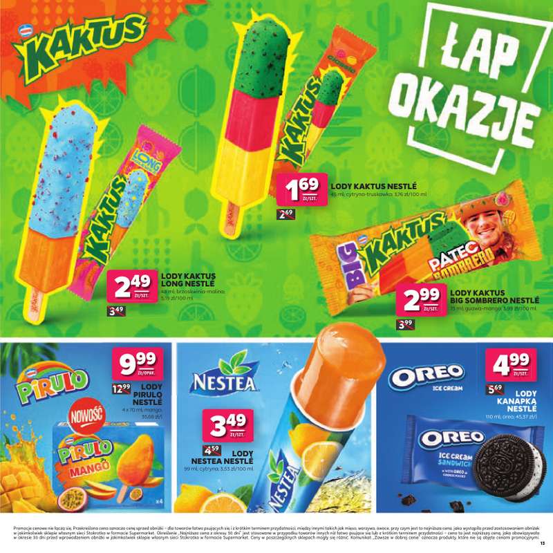 Stokrotka - gazetka promocyjna Katalog Łap okazje  do środy 15.07 - strona 13
