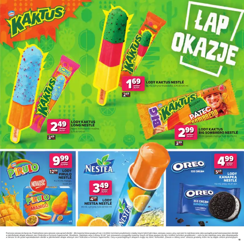 Stokrotka - gazetka promocyjna W dobrym smaku od czwartku 02.07 do środy 15.07 - strona 13