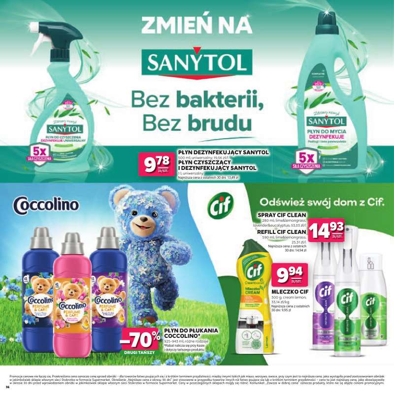 Stokrotka - gazetka promocyjna W dobrym smaku od czwartku 02.07 do środy 15.07 - strona 36