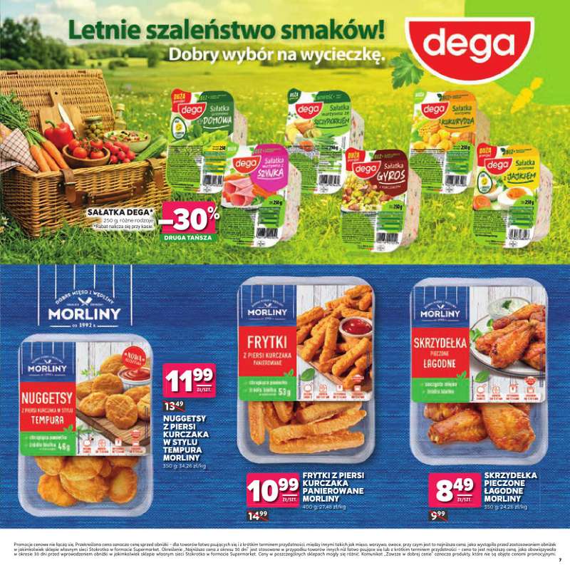 Stokrotka - gazetka promocyjna W dobrym smaku od czwartku 02.07 do środy 15.07 - strona 7