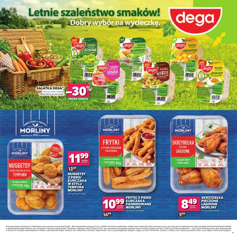 Stokrotka - gazetka promocyjna W dobrym smaku od czwartku 02.07 do środy 15.07 - strona 7
