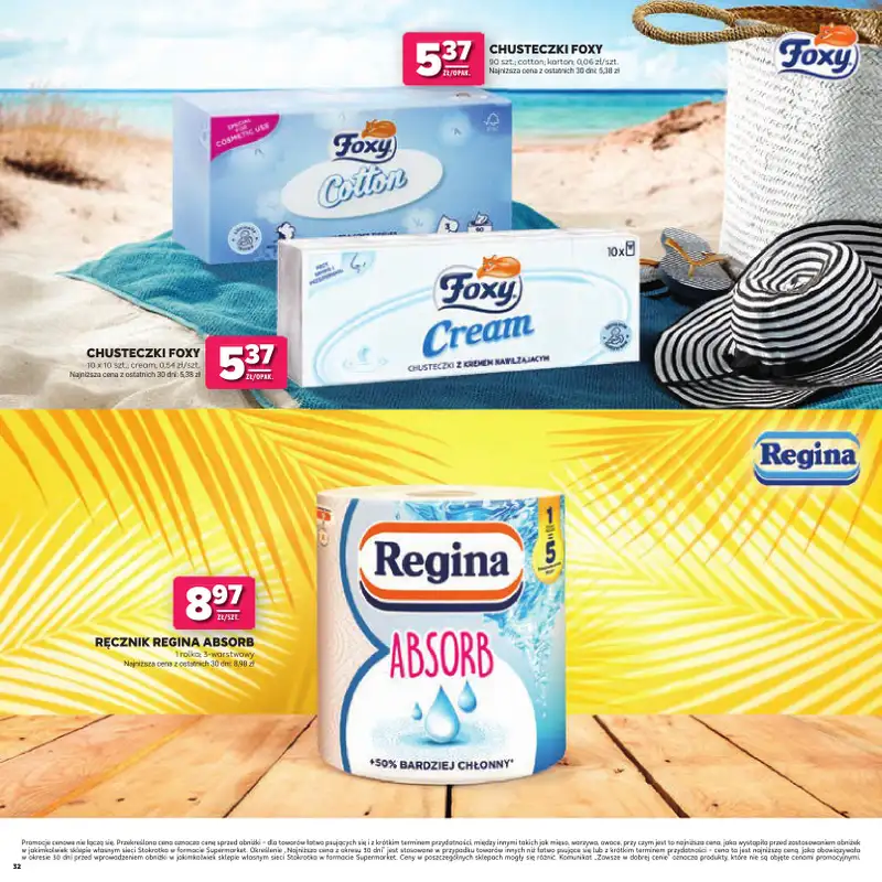 Stokrotka - gazetka promocyjna W dobrym smaku od czwartku 02.07 do środy 15.07 - strona 32