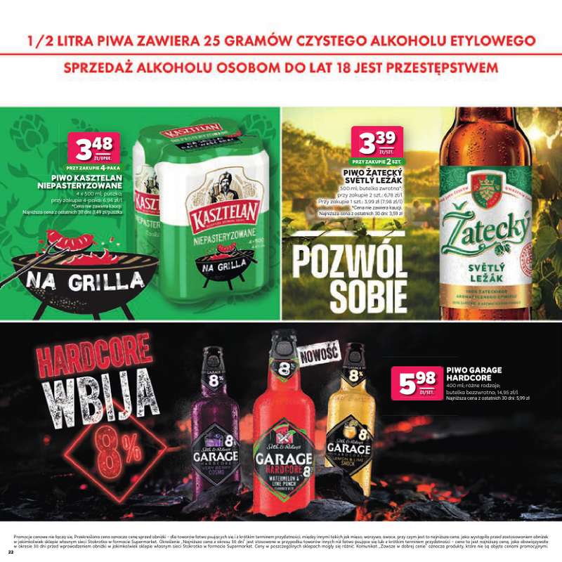 Stokrotka - gazetka promocyjna Katalog Łap okazje  do środy 15.07 - strona 22