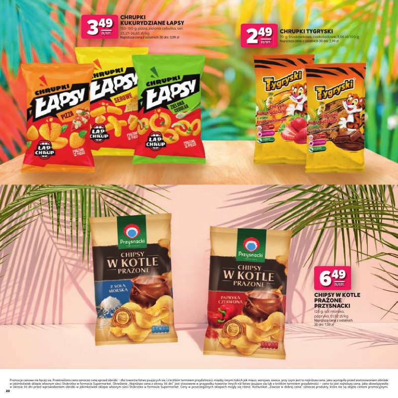 Stokrotka - gazetka promocyjna W dobrym smaku od czwartku 02.07 do środy 15.07 - strona 20