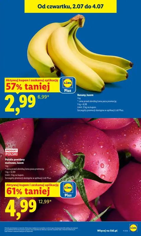 Lidl - gazetka promocyjna Oferta od czwartku od czwartku 02.07 do soboty 04.07 - strona 13
