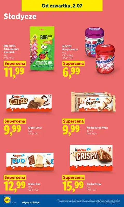 Lidl - gazetka promocyjna Oferta od czwartku od czwartku 02.07 do soboty 04.07 - strona 70