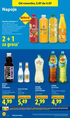 Lidl - gazetka promocyjna Oferta od czwartku od czwartku 02.07 do soboty 04.07 - strona 62