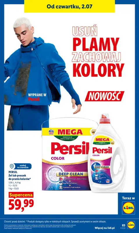 Lidl - gazetka promocyjna Oferta od czwartku od czwartku 02.07 do soboty 04.07 - strona 87