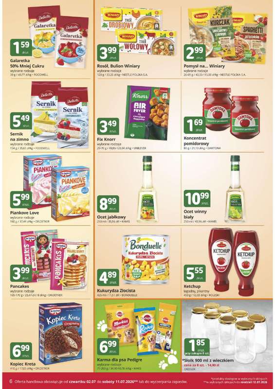 Marketvita - gazetka promocyjna Gazetka  do niedzieli 12.07 - strona 6
