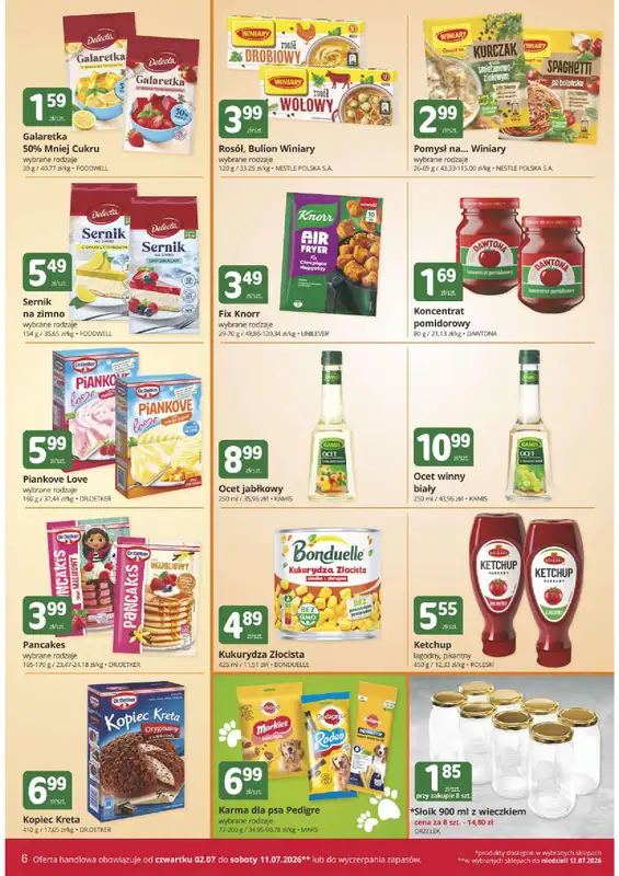 Marketvita - gazetka promocyjna Gazetka  do niedzieli 12.07 - strona 6