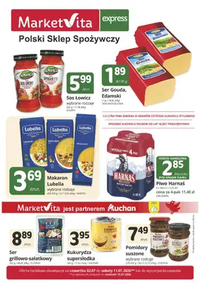 Marketvita - gazetka promocyjna Gazetka Express  do niedzieli 12.07