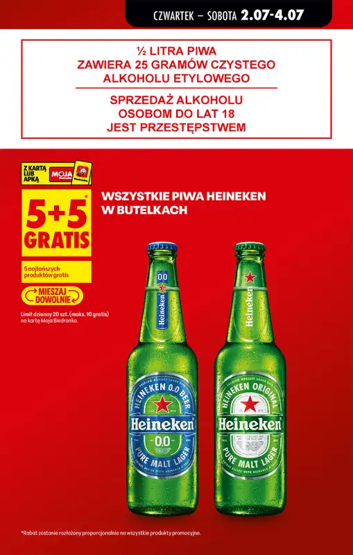 Biedronka - gazetka promocyjna Od czwartku od czwartku 02.07 do środy 08.07 - strona 11