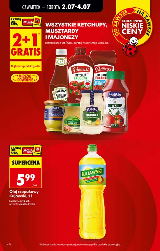 Biedronka - gazetka promocyjna Od czwartku od czwartku 02.07 do środy 08.07 - strona 6