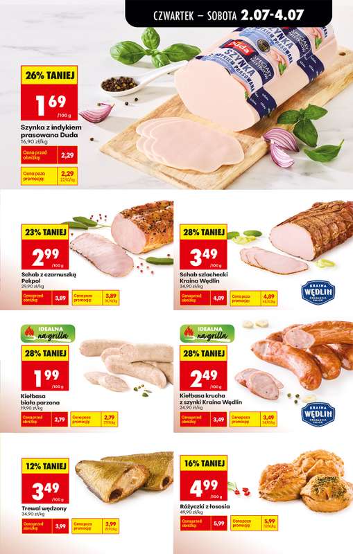 Biedronka - gazetka promocyjna Od czwartku, Z ladą tradycyjną od czwartku 02.07 do środy 08.07 - strona 23