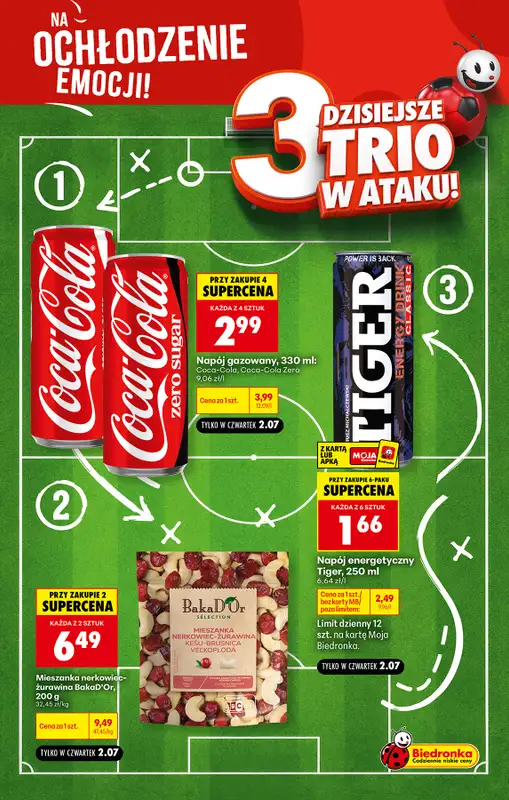 Biedronka - gazetka promocyjna Czwartkowe kibicowanie   - strona 3