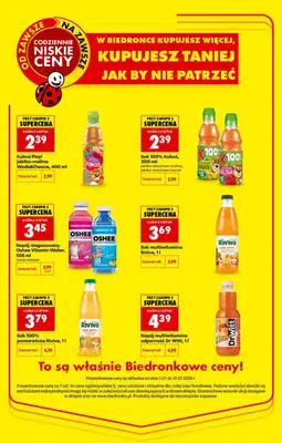 Biedronka - gazetka promocyjna Kupujesz więcej, jest taniej od środy 01.07 do piątku 31.07 - strona 3