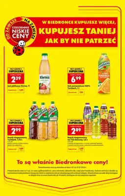 Biedronka - gazetka promocyjna Kupujesz więcej, jest taniej od środy 01.07 do piątku 31.07