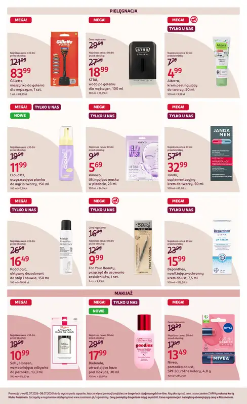 Rossmann - gazetka promocyjna Gazetka od czwartku 02.07 do środy 08.07 - strona 4