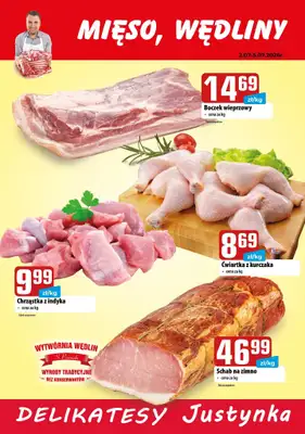 Delikatesy Justynka - gazetka promocyjna Plakaty promocyjne od czwartku 02.07 do niedzieli 05.07 - strona 2