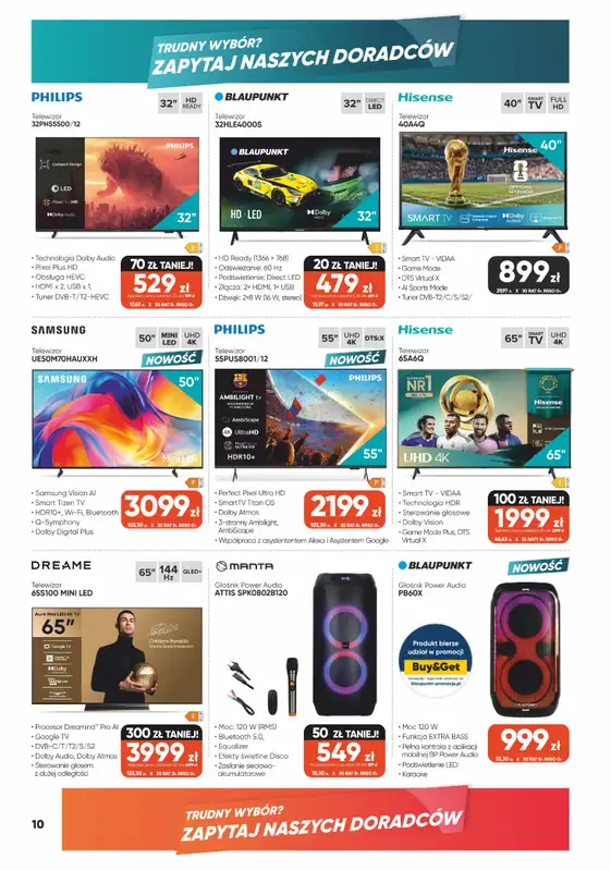 Max Elektro - gazetka promocyjna Gazetka od czwartku 02.07 do środy 29.07 - strona 10