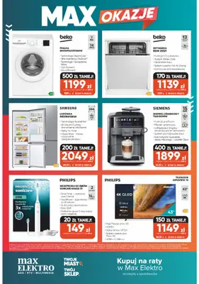 Max Elektro - gazetka promocyjna Gazetka od czwartku 02.07 do środy 29.07 - strona 12