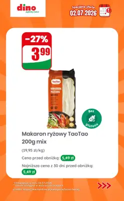 Dino - gazetka promocyjna Specjalna oferta na 02.07.2026 - promocje spoza gazetki od czwartku 02.07 do czwartku 02.07 - strona 11