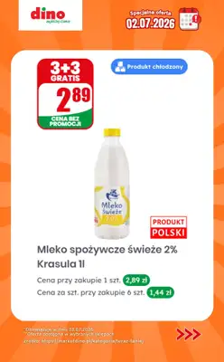 Dino - gazetka promocyjna Specjalna oferta na 02.07.2026 - promocje spoza gazetki od czwartku 02.07 do czwartku 02.07 - strona 3