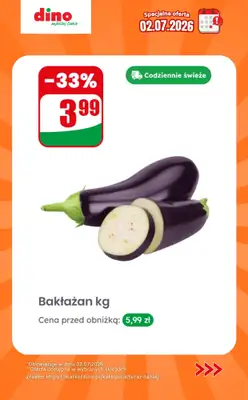 Dino - gazetka promocyjna Specjalna oferta na 02.07.2026 - promocje spoza gazetki od czwartku 02.07 do czwartku 02.07 - strona 5
