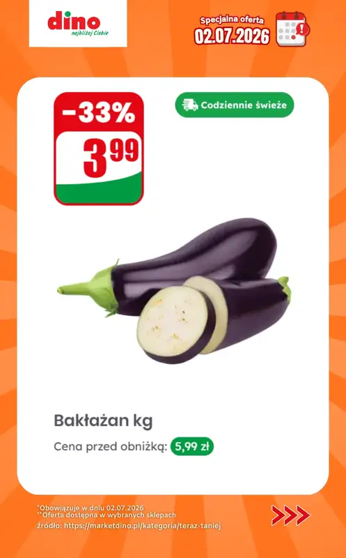 Dino - gazetka promocyjna Specjalna oferta na 02.07.2026 - promocje spoza gazetki od czwartku 02.07 do czwartku 02.07 - strona 5
