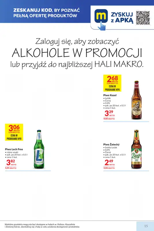 Makro - gazetka promocyjna Mega oferty dla Twojego Sklepu od wtorku 07.07 do poniedziałku 20.07 - strona 15