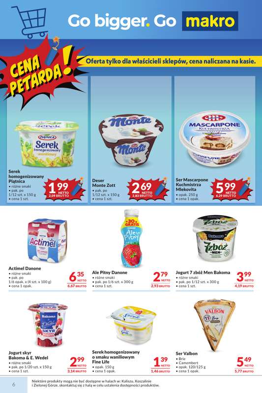 Makro - gazetka promocyjna Mega oferty dla Twojego Sklepu od wtorku 07.07 do poniedziałku 20.07 - strona 6