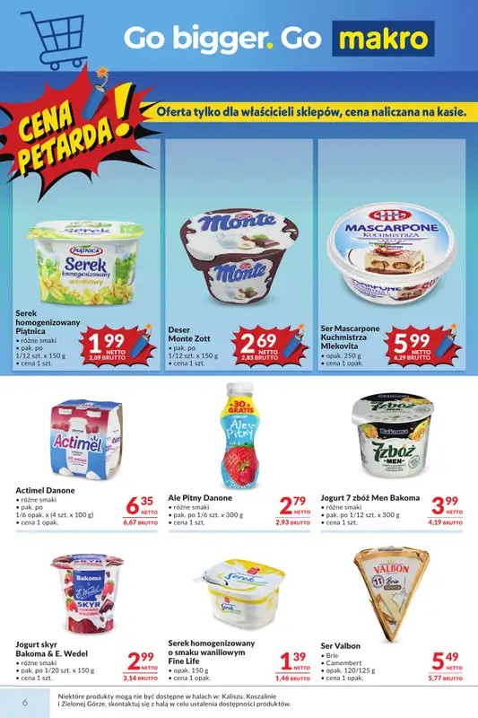 Makro - gazetka promocyjna Mega oferty dla Twojego Sklepu od wtorku 07.07 do poniedziałku 20.07 - strona 6