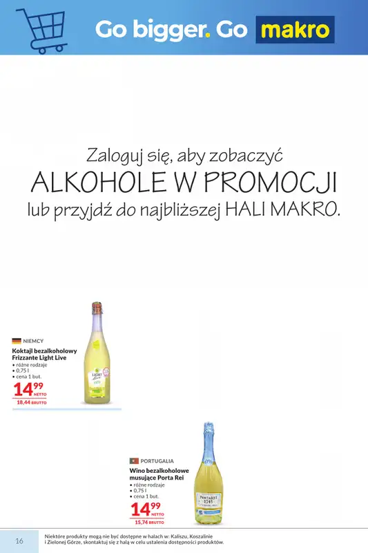 Makro - gazetka promocyjna Mega oferty dla Twojego Sklepu od wtorku 07.07 do poniedziałku 20.07 - strona 16