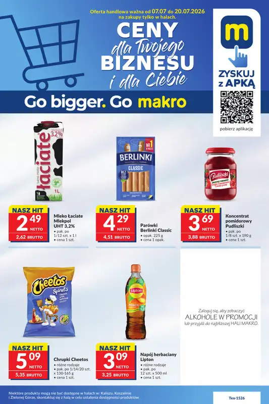 Makro - gazetka promocyjna Mega oferty dla Twojego Sklepu  