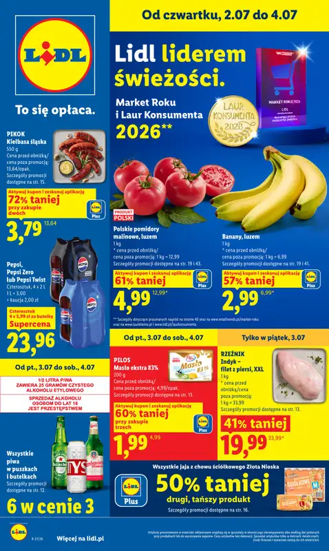 Lidl - gazetka promocyjna Oferta od czwartku  
