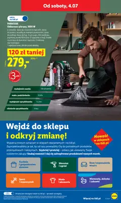 Lidl - gazetka promocyjna Oferta od czwartku od czwartku 02.07 do soboty 04.07 - strona 39