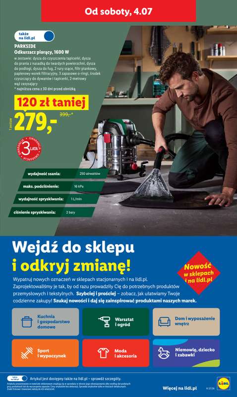 Lidl - gazetka promocyjna Oferta od czwartku od czwartku 02.07 do soboty 04.07 - strona 39