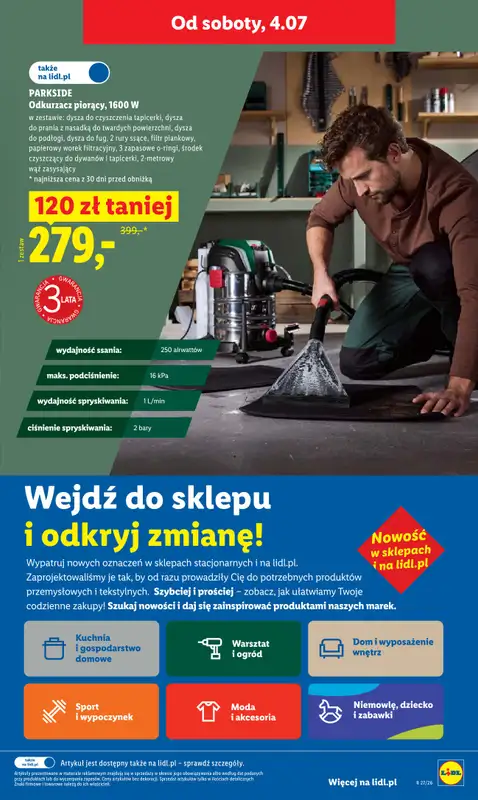 Lidl - gazetka promocyjna Oferta od czwartku od czwartku 02.07 do soboty 04.07 - strona 39