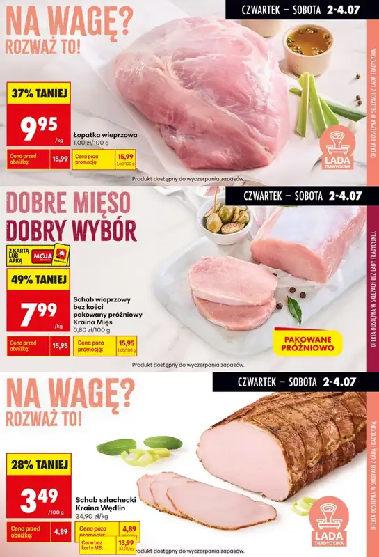 Biedronka - gazetka promocyjna Biedronkowe oszczędności od czwartku od czwartku 02.07 do soboty 04.07 - strona 4
