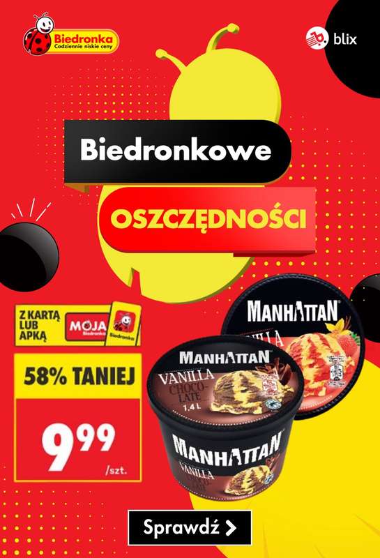 Biedronka - gazetka promocyjna Biedronkowe oszczędności od czwartku od czwartku 02.07 do soboty 04.07