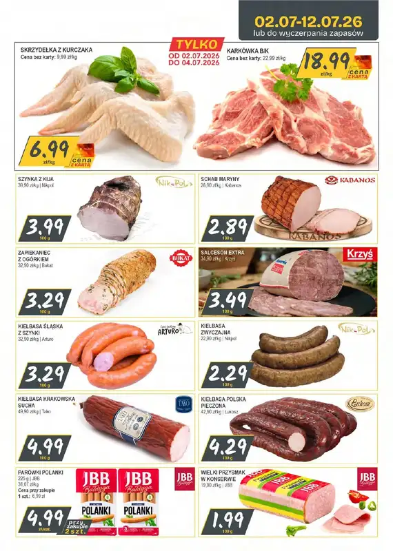 Słoneczko - gazetka promocyjna Gazetka od czwartku 02.07 do niedzieli 12.07 - strona 2