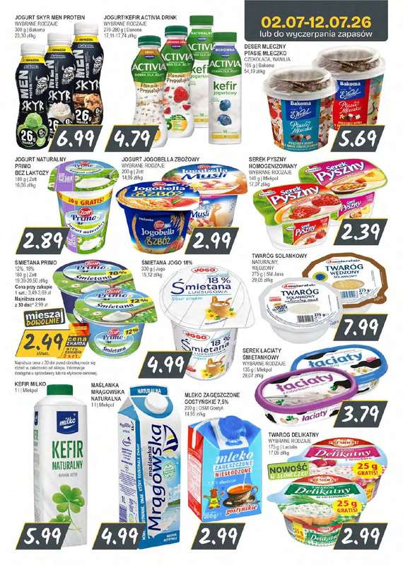 Słoneczko - gazetka promocyjna Gazetka od czwartku 02.07 do niedzieli 12.07 - strona 3