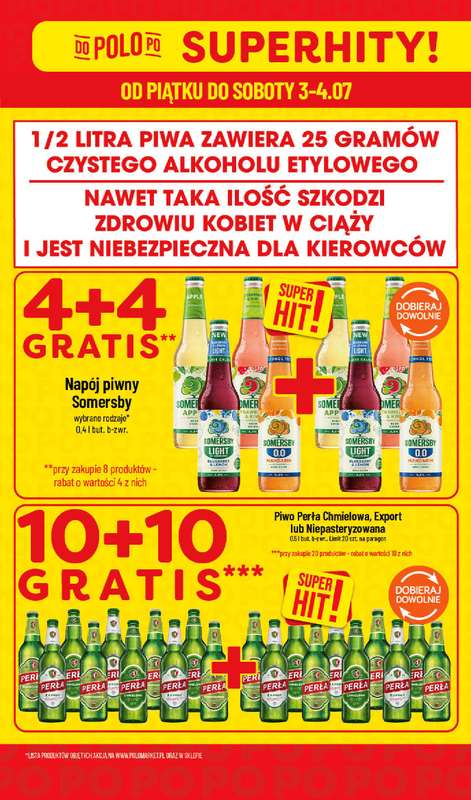 POLOmarket - gazetka promocyjna Super hity od piątku 03.07 do soboty 04.07 - strona 4
