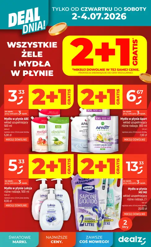 Dealz - gazetka promocyjna Make a Dealz!  do środy 08.07 - strona 5